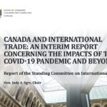 Starting last October, MPs from each of Canada's major political parties took part in meetings where witnesses spoke about trade and the pandemic. Government officials, trade associations, academics and others, like the Canola Council of Canada, were heard. | Screencap via ourcommons.ca