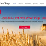 Red Leaf Pulp Ltd. has land on the west side of Regina and will begin construction in early 2022. | Screencap via redleafpulp.com
