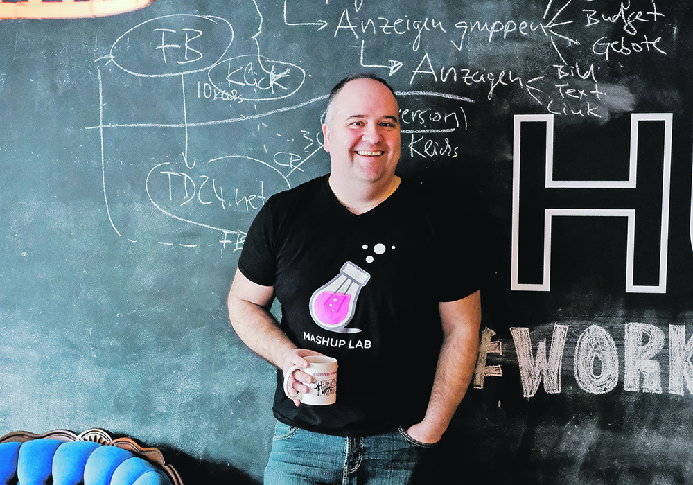 Andrew Button started Mashup Lab in 2014 to unleash the rural potential he saw in maritime communities. | Supplied photo