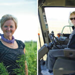 Adele Buettner (left) is a champion of agriculture and food. Audrey Horkoff chaired the Canadian Western Agribition board in 1997 and the Action Committee on Rural Economy in 2000. | Supplied photos