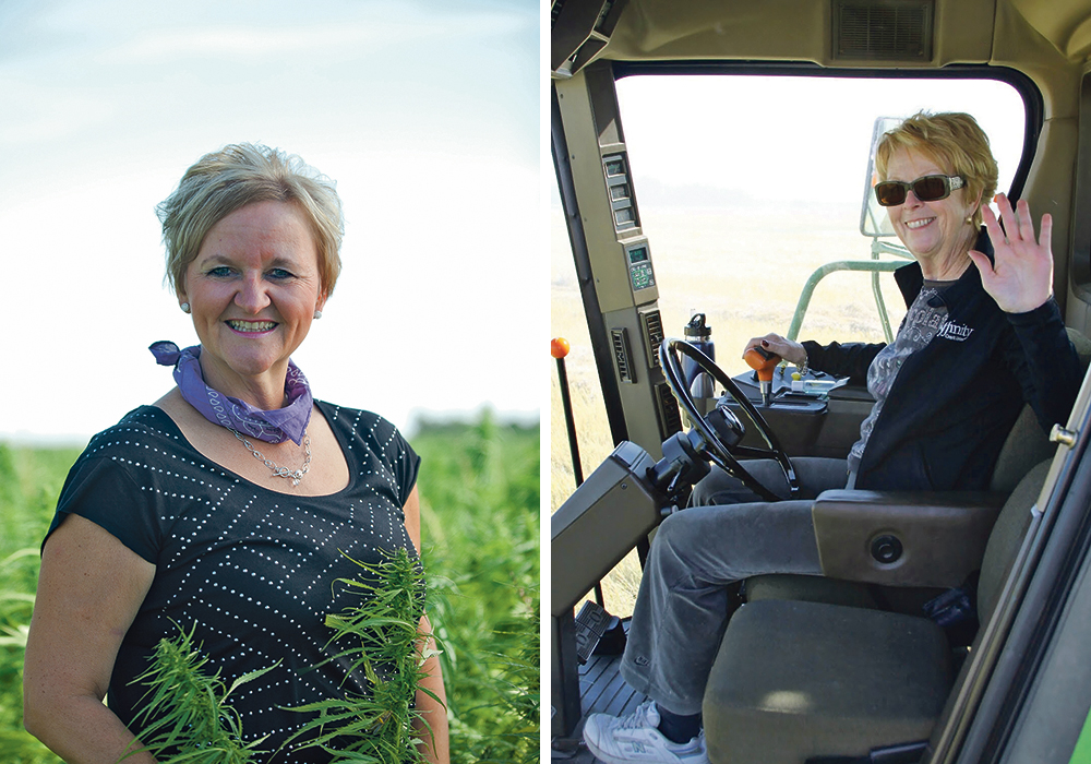 Adele Buettner (left) is a champion of agriculture and food. Audrey Horkoff chaired the Canadian Western Agribition board in 1997 and the Action Committee on Rural Economy in 2000. | Supplied photos