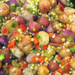 Roasted potato salad is a marriage of potato salad and baked potatoes. | Jodie Mirosovsky photo