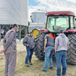 Students enrolled in Parkland College’s Farm Hand course were taught about basic farm safety, field crops, GPS systems and Power Mobile Equipment theory. They also received several hours of hands-on learning operating a tractor, sprayer, rock picker and forklift. | Parkland College photo
