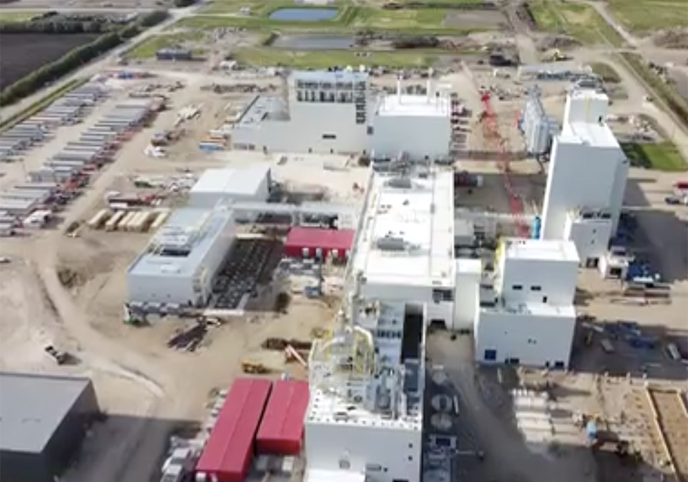 Winnipeg is seeing the commissioning of a new canola protein extraction and processing plant, Merit Functional Foods, while a $600 million Roquette pea protein plant - pictured above - in Portage La Prairie, Man., has just gone into production. | Screencap via roquette.com