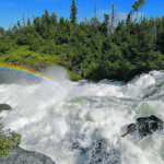 These photographs take a look at Nistowiak Falls from a variety of perspectives. | Robin and Arlene Karpan photo