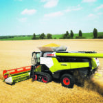 The Claas Class 7 combine promises a more economical and higher performing straw walker machine than in the past. it has all of the tools of bigger units, but in a smaller package. | Claas photo
