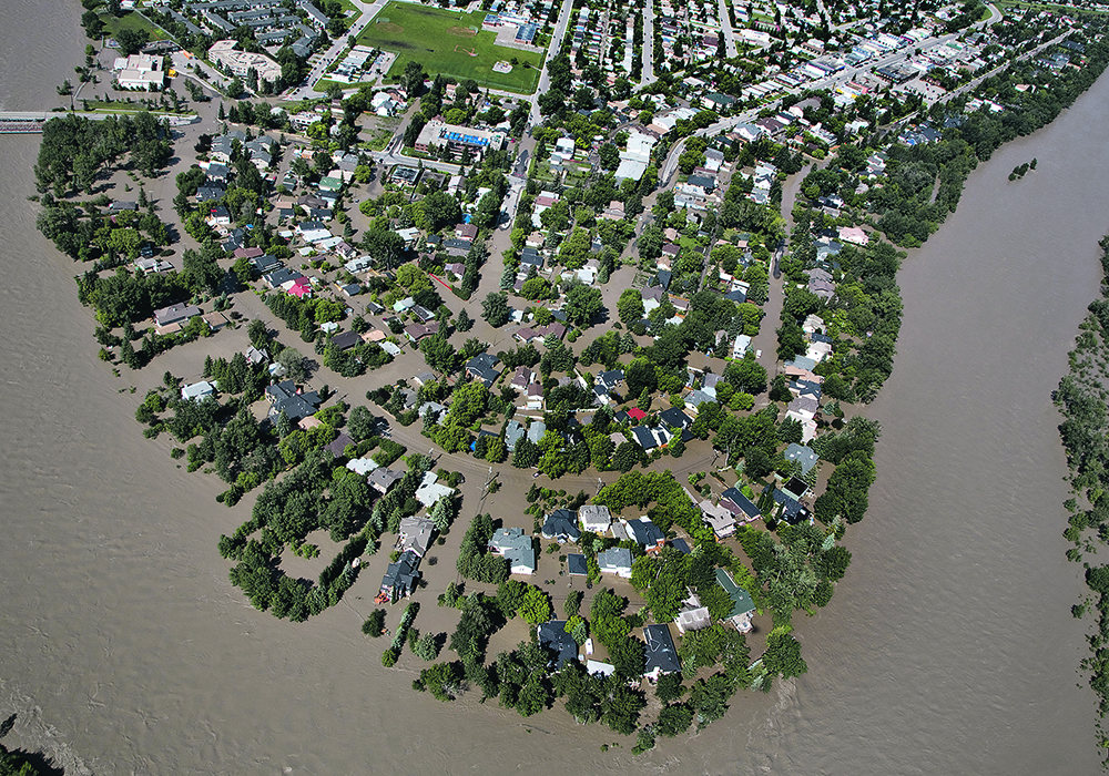 The Springbank Off-Stream Reservoir has been deemed in the public interest to provide flood protection for Calgary, such as what devastated the city in June of 2013. | Reuters/Andy Clark photo
