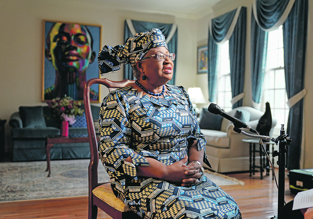 Ngozi Okonjo-Iweala, the dynamic new director-general of the World Trade Organization, is a vocal and ambitious leader who appears to tackle issues head on and isn’t afraid to call a spade a spade. | Reuters/Joshua Roberts photo