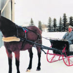 Lee Bowie collected sleighs and carriages because he was interested in their history. | Photo courtesy of Kim Bowie