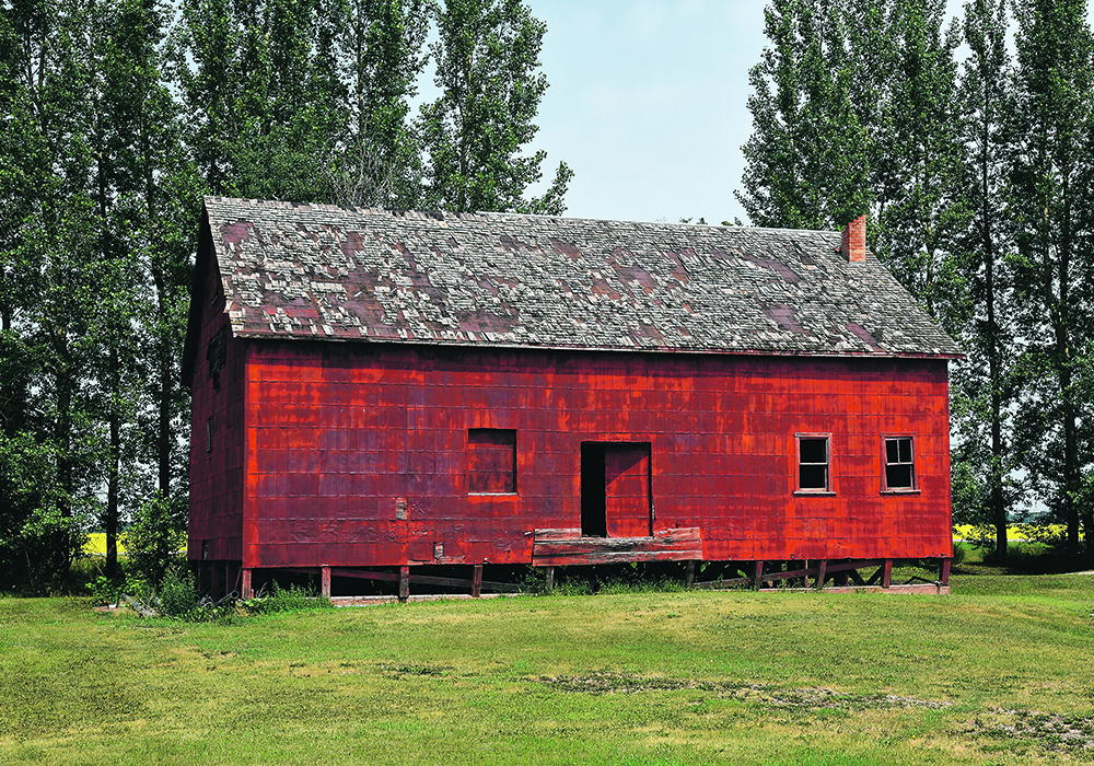 The Brookdale flat warehouse needs to be restored to it’s former glory once moved to the Manitoba Agricultural Museum.  |  Gordon Goldsborough photo