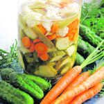Marinated cucumber salad is a great way to use an abundance of fresh vegetables from the garden. It is a quick way to extend their freshness and flavour and to add variety to your meals. | Betty Ann Deobald photo