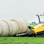 Vermeer's robotic bale-mover prototype handles up to three bales. | Vermeer photo