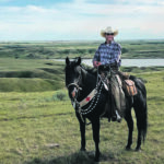 George Gaber fell in love with Saskatchewan, establishing a working cattle and guest ranch on the shores of Lake Diefenbaker. | La Raeta Ranch photo