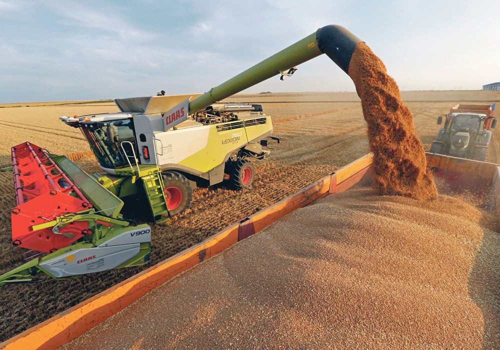 Heavy summer rain in France, the European Union's biggest grain producer, has slowed field work and led to low readings in some key milling criteria, although the harvest is still expected to rise well above last year's poor crop in volume. | Reuters photo