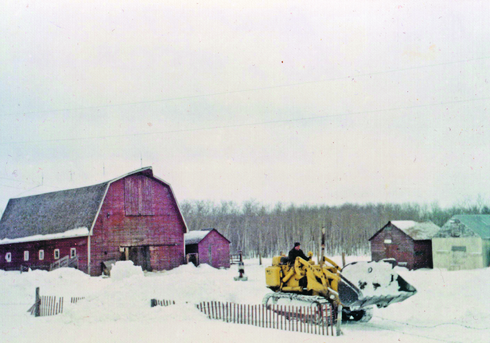 The author’s father solved his problems with bogged-down equipment when he bought this Caterpillar 955 track loader in about 1970. | Kihn family photo