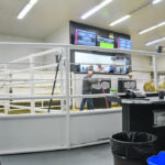 Ian Goodbrand, owner of the Dryland Cattle Feeding Corp., watches the regular Thursday sale Aug. 19 at his auction market in Veteran. Alta. Goodbrand doesn’t think the cattle industry’s long-term prospects are as alarming as some have been saying this summer. | Alex McCuaig photo