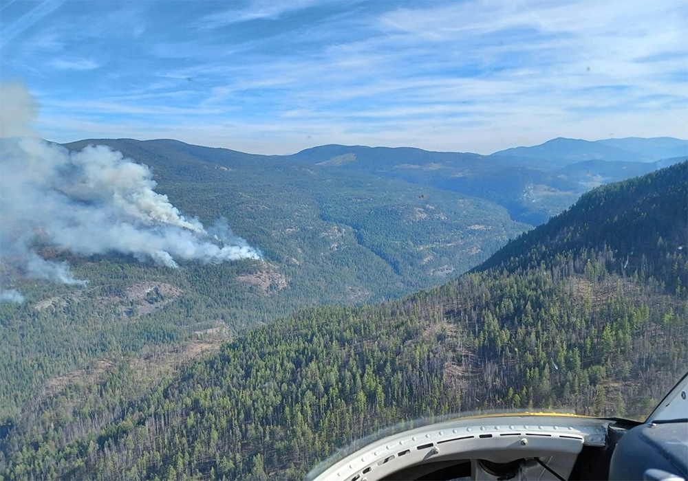Province announces $20 million compensation package for damage caused by wildfire, drought. | Twitter/@BCGovFireInfo photo