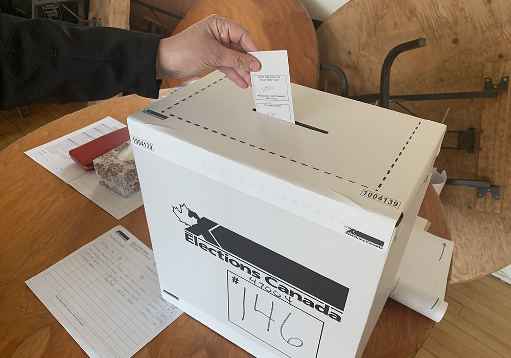 Monday night the Liberals and prime minister Justin Trudeau were expected to hold on to a minority government, even if the results changed slightly at the end of counting. | Paul Yanko photo