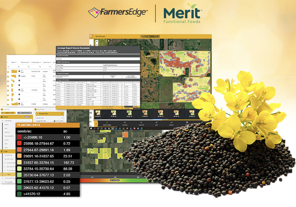 The partnership will leverage the power of field sensors and big data analytics to enhance predictive modelling, digital traceability, and connectivity within the agri-food supply chain. | Screencap via farmersedge.ca