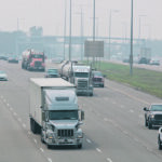 The test will involve a platoon system in which the lead truck is driven by an operator and the second truck follows using driver-assist technology. | File photo