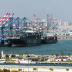 The Port of Los Angeles and the port at Long Beach, California, account for 40 percent of all U.S. imports by ship. | Reuters/Mike Blake photo