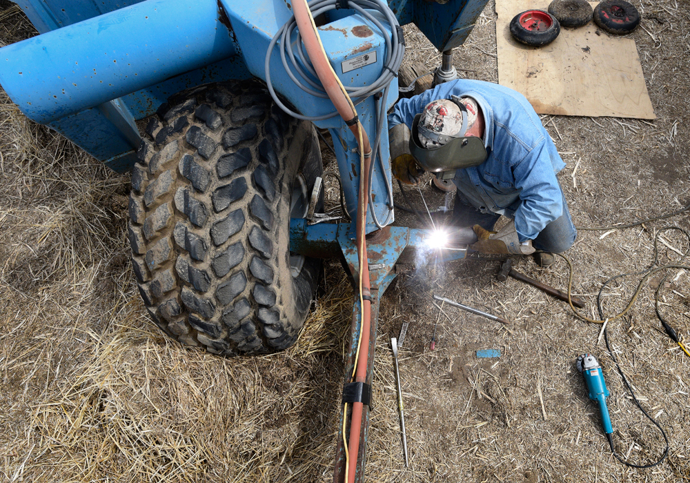 Waiting for a day or two on a vital part for the seeding tractor or air drill is one thing. Waiting weeks or longer is quite another. | File photo