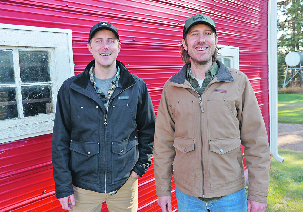 Graham and Matt Graff of Ferintosh, Alta., launched a website to match farmers and farm visitors. Their website is the platform for Alberta’s Open Farm Days. | Mary MacArthur photo