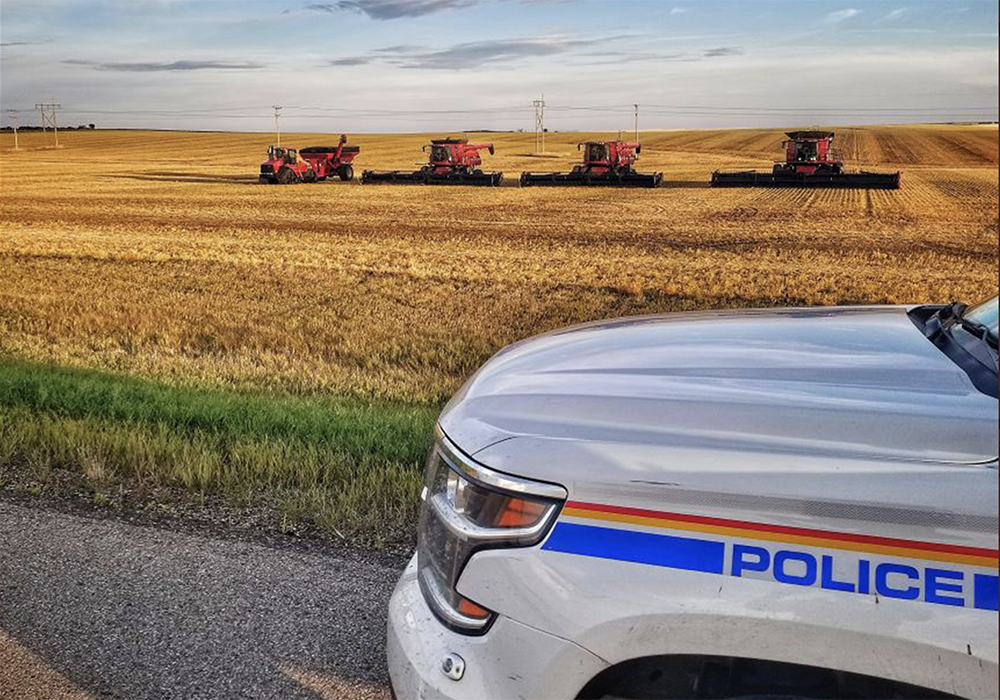 The government promised to increase “visibility of law enforcement” across rural Saskatchewan and create a new Provincial Protections Services unit with more than 325 officers. | Twitter/@RCMPSK photo