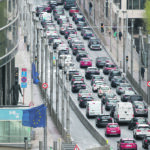 The European Union imported 2.52 million tonnes of Canadian canola in 2020 due to demands from the biofuel sector. However, that has dropped to 523,945 tonnes through the first nine months of 2021 because of COVID-19 restrictions on travel and a sharp reduction in commuting to work, not that it was apparent in central Brussels last May. | Reuters/Yves Herman photo