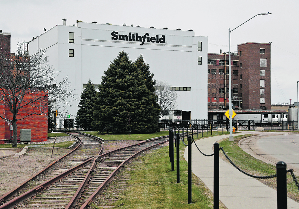 Smithfield is one of the meat companies that can apply to participate in a U.S. Department of Agriculture pilot project that would allow processing-line speeds to be increased. | Reuters/Shannon Stapleton photo
