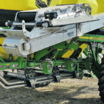 Romafa rep Jim Kinnaman says many of its stainless steel replacement parts are priced the same as the OEM part from Deere, CaseIH, Morris or New Holland. He adds that in some cases, OEM parts have corroded in as little as three years. | Jim Kinnaman photo