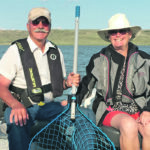 Glenys and Brian Weedon are able to spend more time fishing now that they have retired and moved to the lake. | Supplied photo