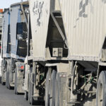 Many Canadian and American truckers might be unvaccinated and therefore banned from crossing the border after mid-January. | File photo