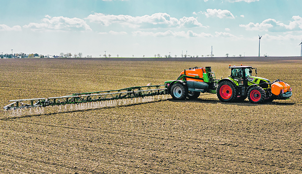 Green on brown are easier to find when it comes to plants, but green on green require positive palnt identifications ahead of targeted applications. | BASF photo