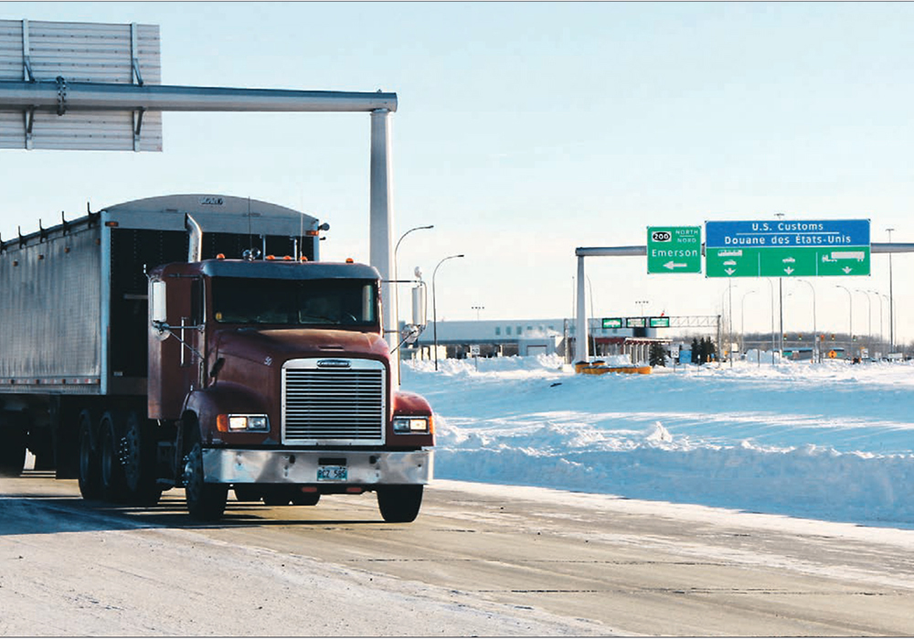 Canada will require all truckers entering from the United States to show proof of vaccination starting on Saturday as part of its fight against COVID-19. | File photo