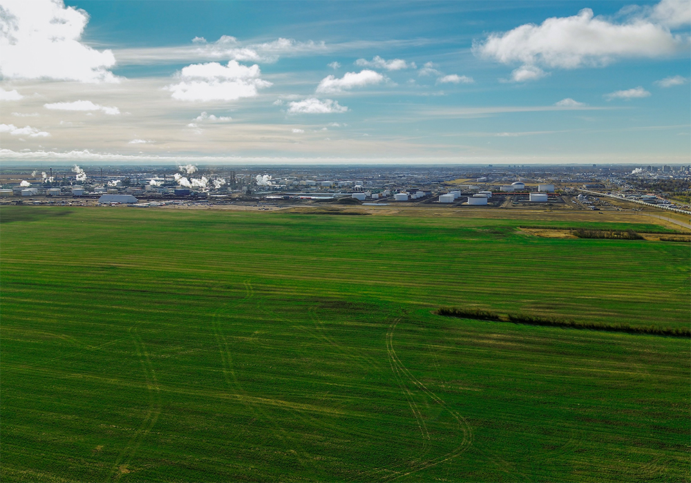 The project will be part of a broader $2 billion integrated agriculture complex investment by FCL that includes construction of a renewable diesel plant capable of producing 15,000 barrels per day of the fuel. | Screencap via Twitter/@CoopFCL
