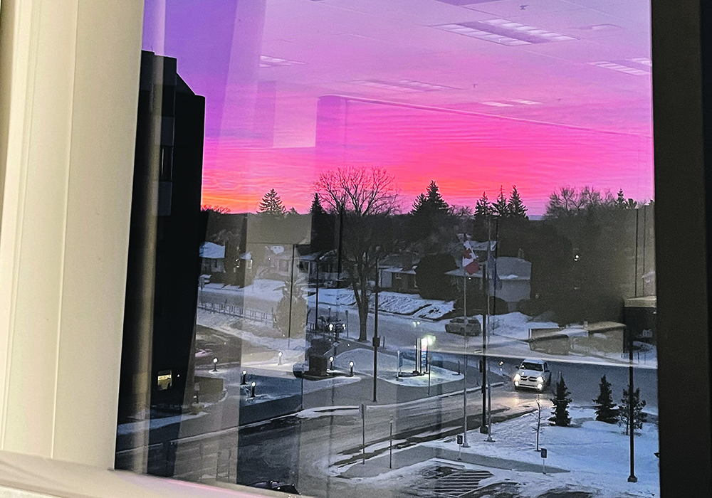 The author’s New Year’s resolution for 2022 is to spend an hour every morning in reflection. | Anna Wilson photo