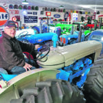 Terry Hanlon, of Leduc, Alta., said he has no colour preference in the tractors he collects and rebuilds. He just likes collecting old equipment and oddities. Most of his antique tractors are used as competition tractors in tractor pull competitions. | Mary MacArthur photo