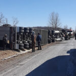 Under the Video Ante-Mortem Inspection program, as of Jan. 1, livestock injured in traffic accidents during transportation or in the field can now be slaughtered onsite and processed for human consumption by a provincially licensed facility. | Ontario Provincial Police photo