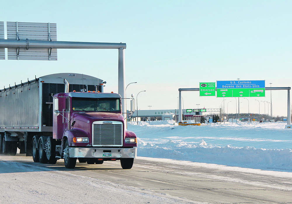 The writer argues that Canada must find a balance between saving lives and keeping Canadians fed. Requiring all truckers entering from the United States to show proof of COVID vaccination, he writes, could significantly affect Canadians’ access to food. | File photo