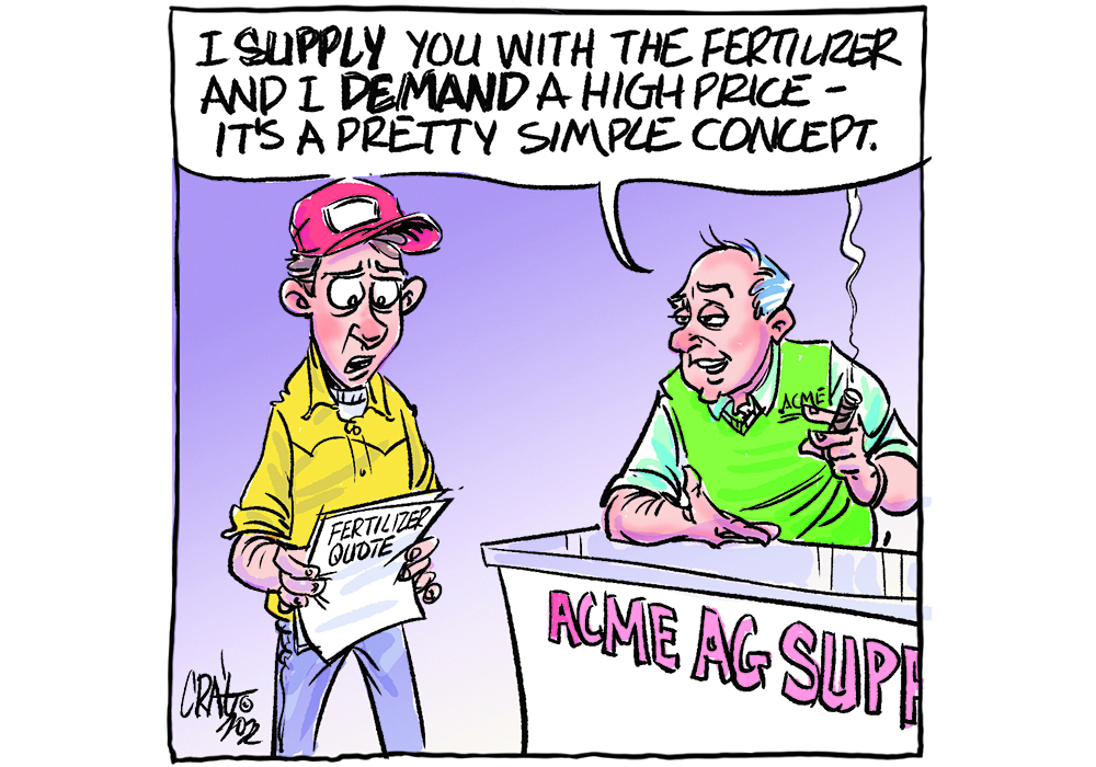 Multiple factors at play for fertilizer price increase