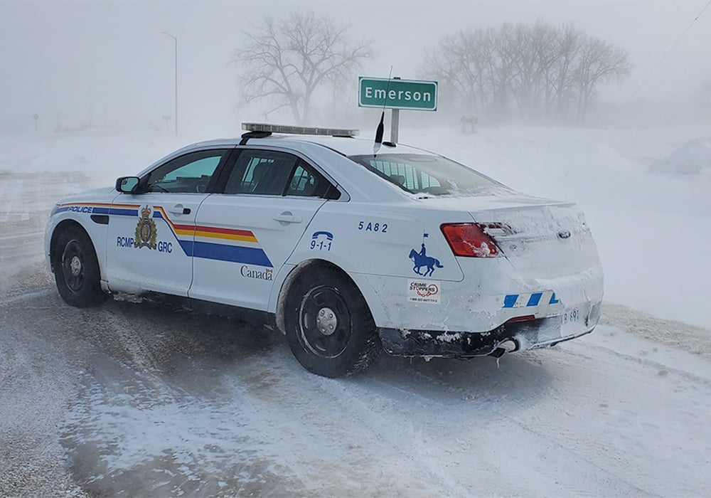 Manitoba premier Heather Stefanson remains confident that the RCMP and City of Winnipeg police can control the protesters in Manitoba, who want vaccine mandates and other pandemic restrictions to end. | Twitter/@RCMPMB photo
