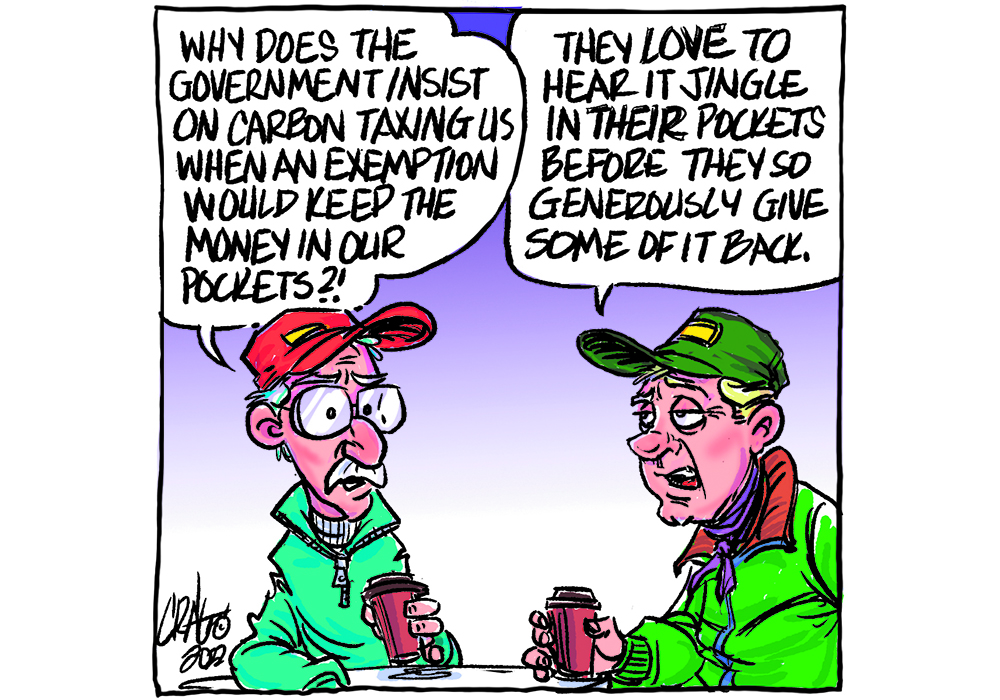 Carbon tax exemptions needed and deserved