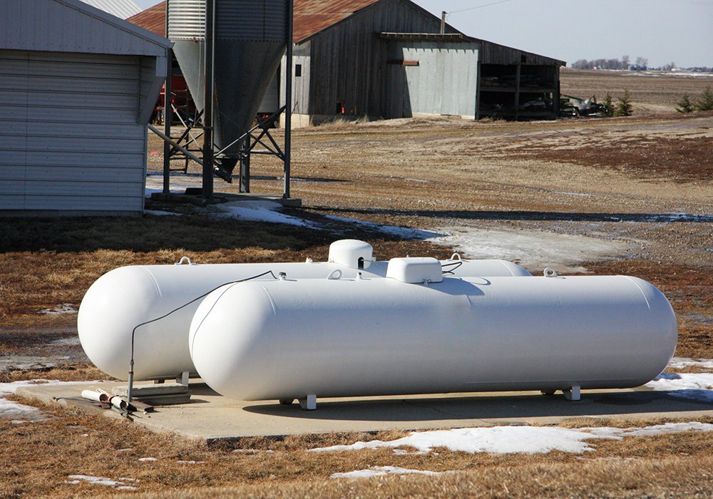 The bill would eliminate the carbon tax on natural gas and propane used to dry grain, heat barns, steam flake and irrigate, in Alberta, Saskatchewan, Manitoba and Ontario. | Getty Images