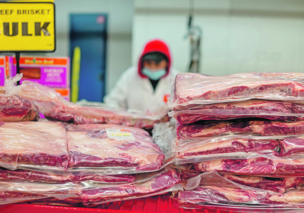 Bob Lowe, chair of the Canadian Cattlemen’s Association, said processing capacity, labour shortages and trade route interruptions point to the need for investment. | Reuters photo