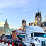 Blacklock's Reporter, a subscription-only service, reported that the Regina-based lender had begun to blacklist "customers suspected of sympathizing with the Freedom Convoy." However, FCC issued a statement refuting that claim. | Twitter/@G_P_L_M photo