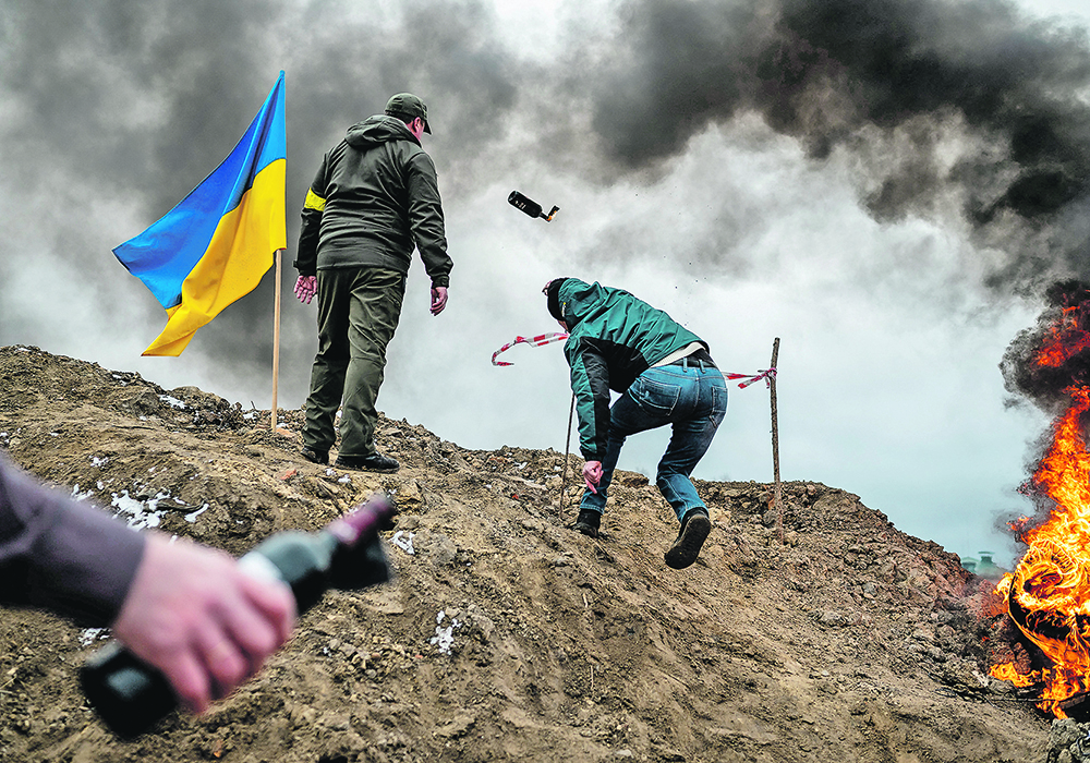 The outcome of the war in Ukraine will have a major influence on whether stagflation will actually occur this year. | Reuters/Viacheslav Ratynskyi photo