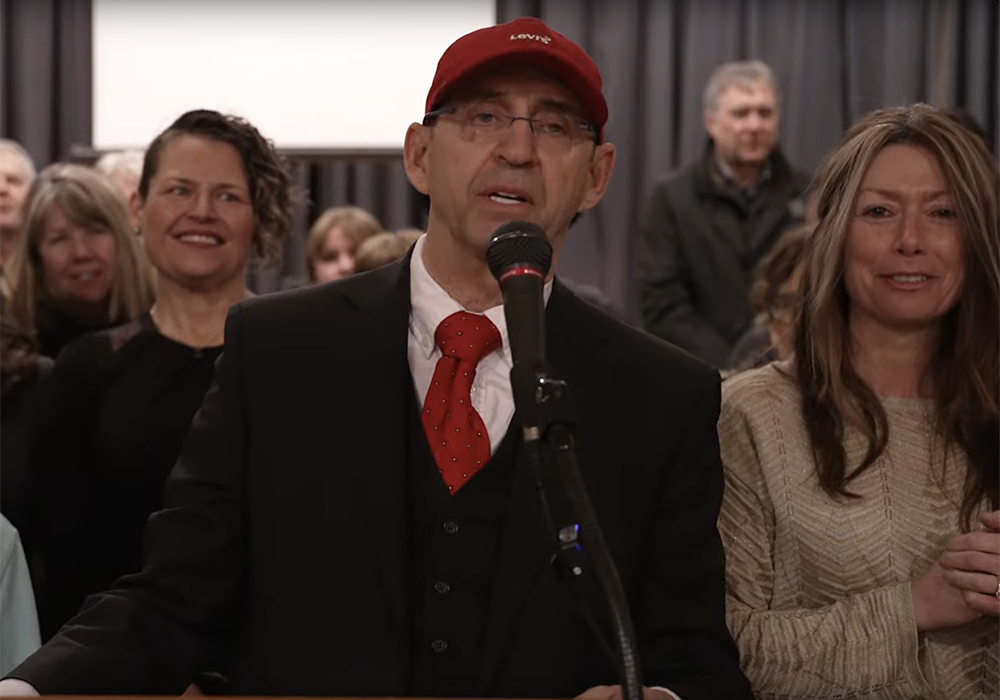 The CEO of Bourgault Tillage Tools and founder of a non-profit organization called Canadians for Truth, said his goal is to develop a platform that will result in a majority CPC win in the next federal election. | Screencap ia YouTube/ Joseph Bourgault