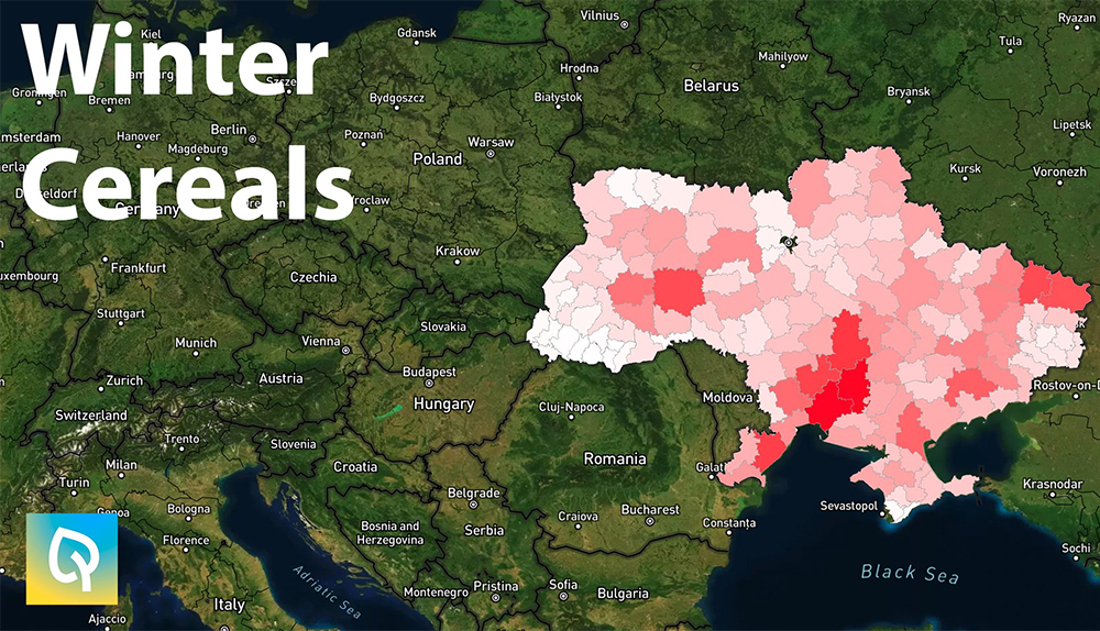 "We see that in Ukraine where our app covers 80 percent of fields, the activity by users is down about 60 percent since the war started," said OneSoil CEO Morten Schmidt. | Twitter/@mzaas image