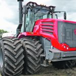 This Kirovets MTZ K744 is powered by a 428 h.p. Mercedes diesel. The Russian-made tractors haven't made too many in-roads into Canadian agriculture, however the future for them is even less bright after the Ukraine invasion. | Ron Lyseng photo
